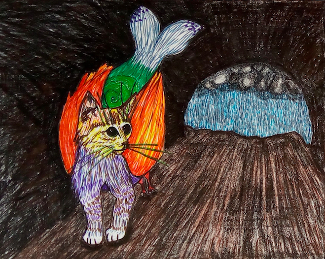 The Meeting of Bagamundu and Amaterasu